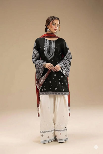 Jazmin 3p Lawn Suit 2026