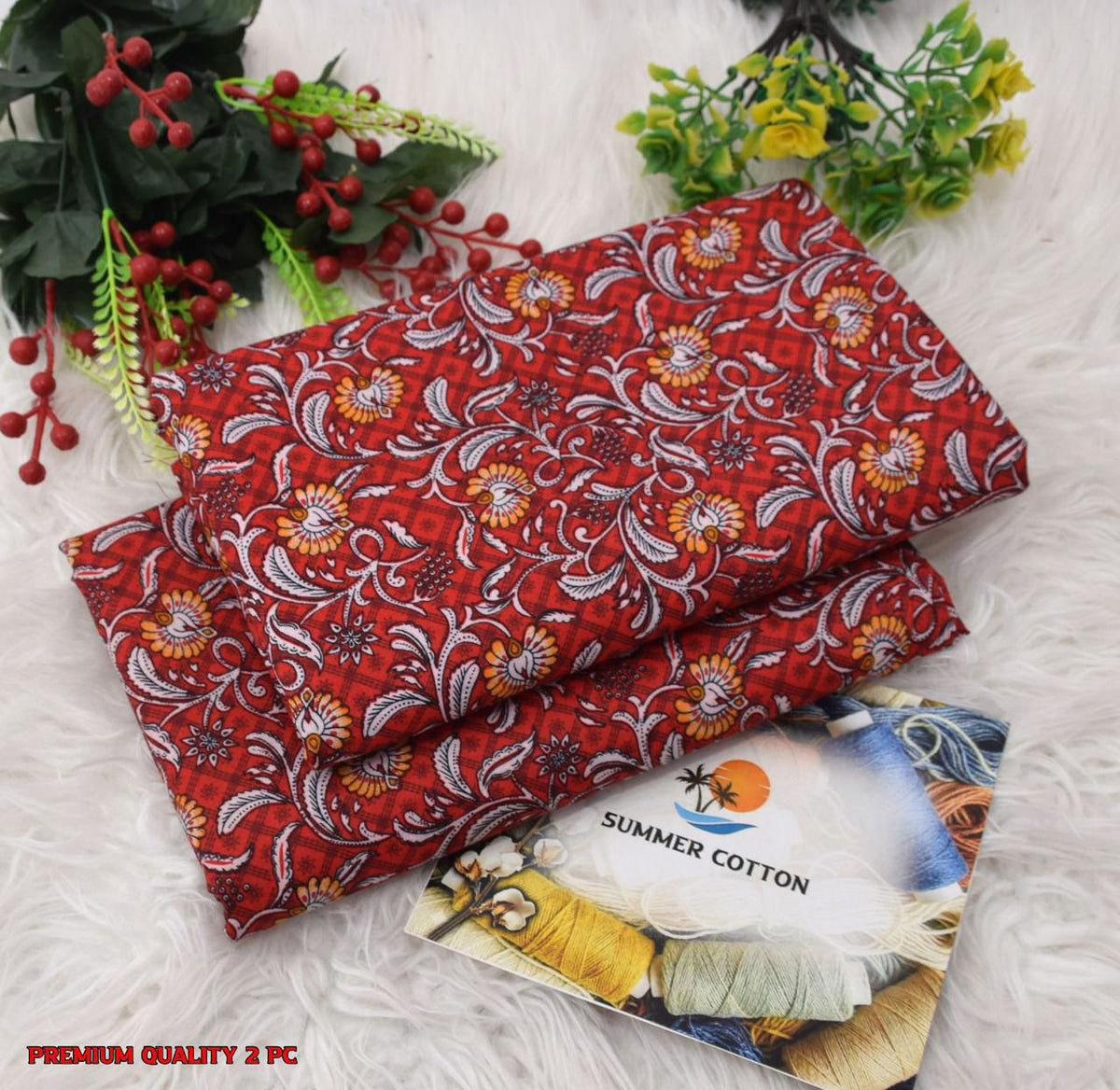 All Over Digital Printed Summer Cotton-2PC