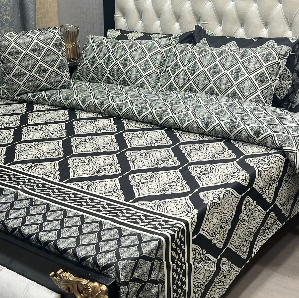 Cotton Comforter set 7Pc