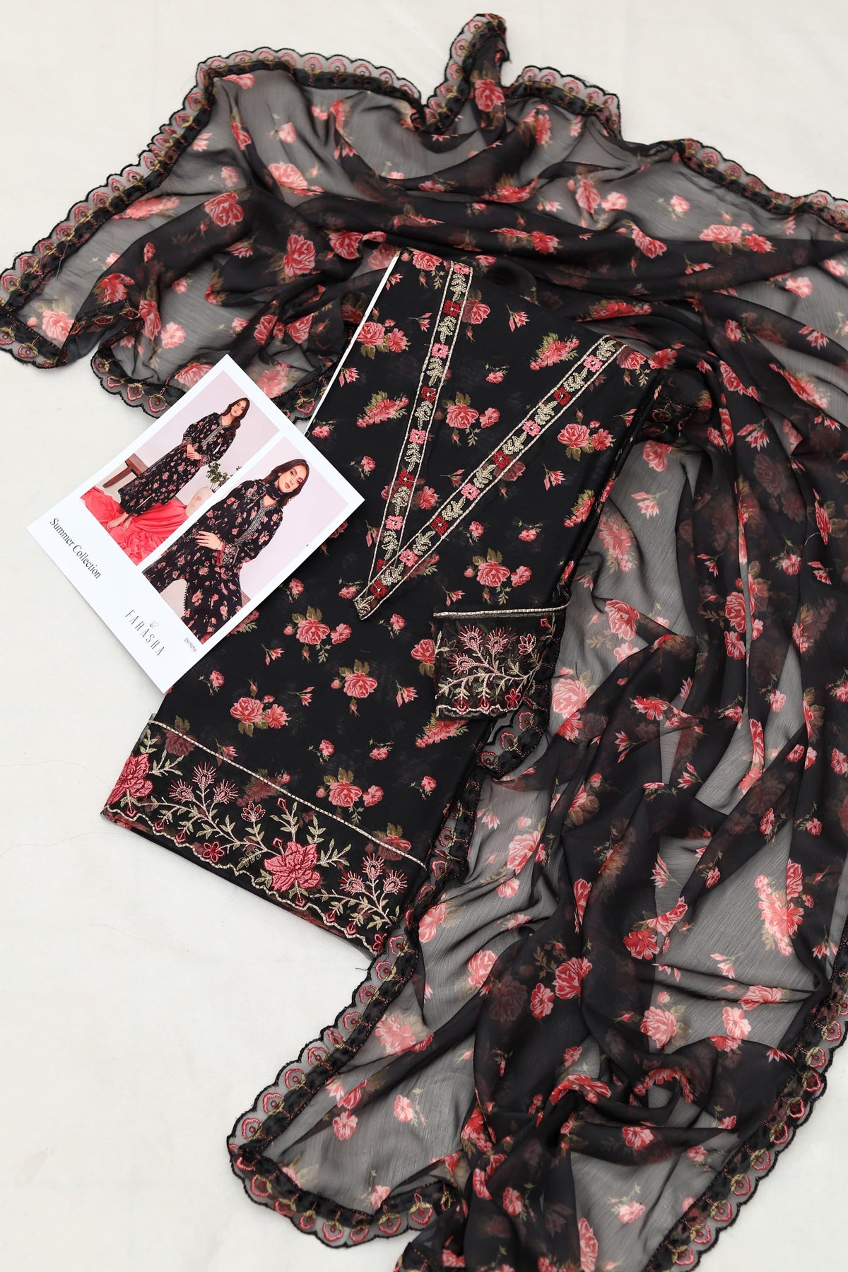 Farasha 3p Lawn Suit 2026