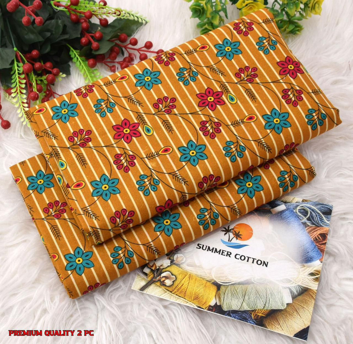 All Over Digital Printed Summer Cotton-2PC