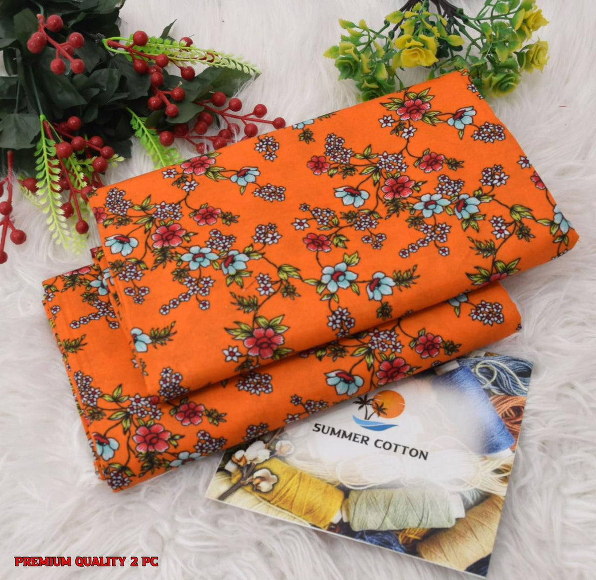 All Over Digital Printed Summer Cotton-2PC