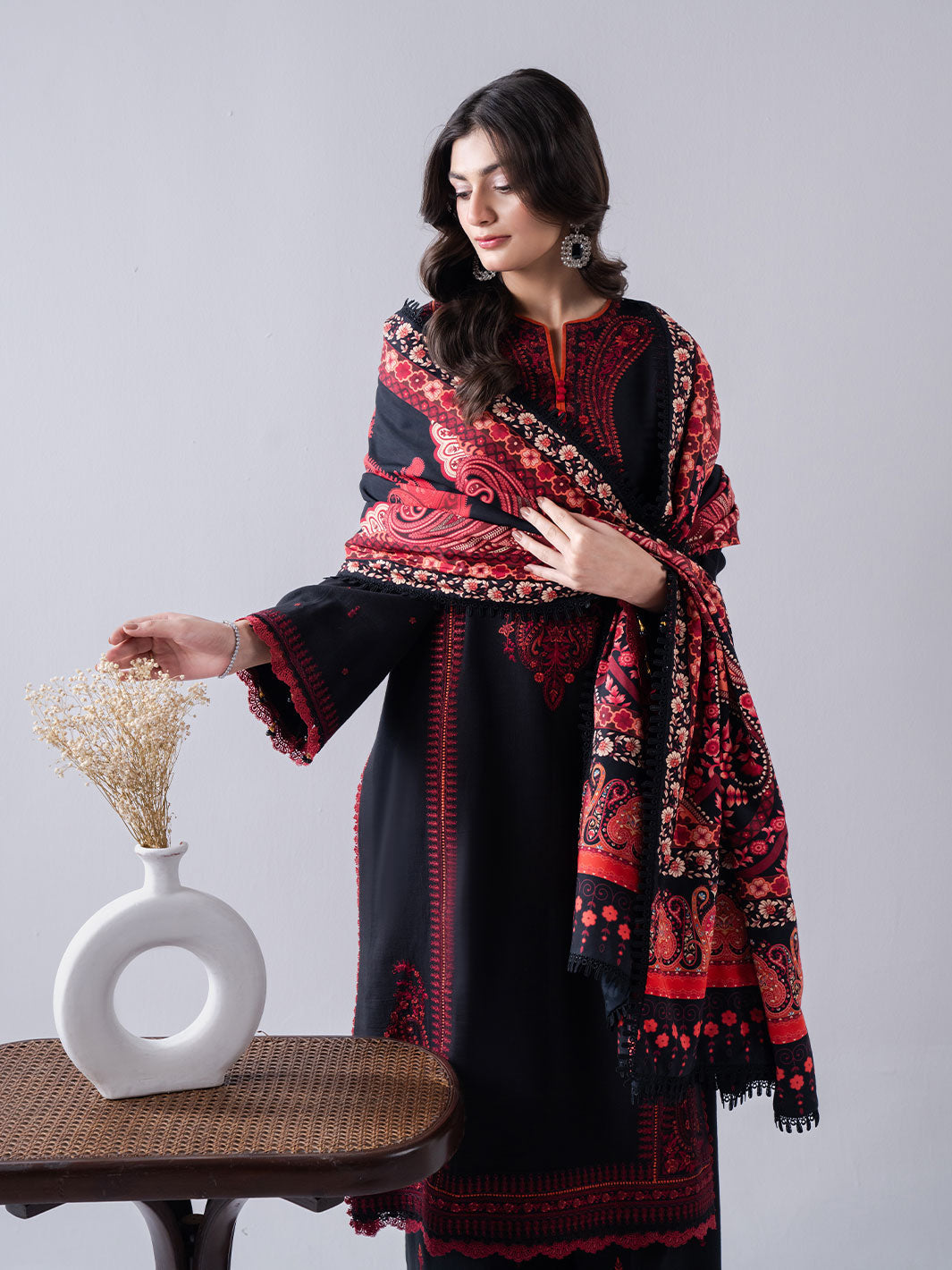 Faiza Faisal  3p Lawn Suit 2026