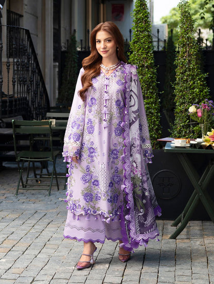 Summer fancy lawn 3pc for ladies (jade)