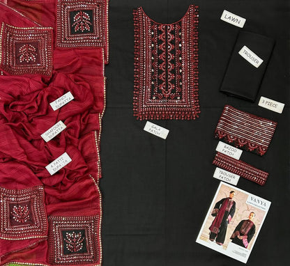 Vanya fancy  Lawn Suit 2026