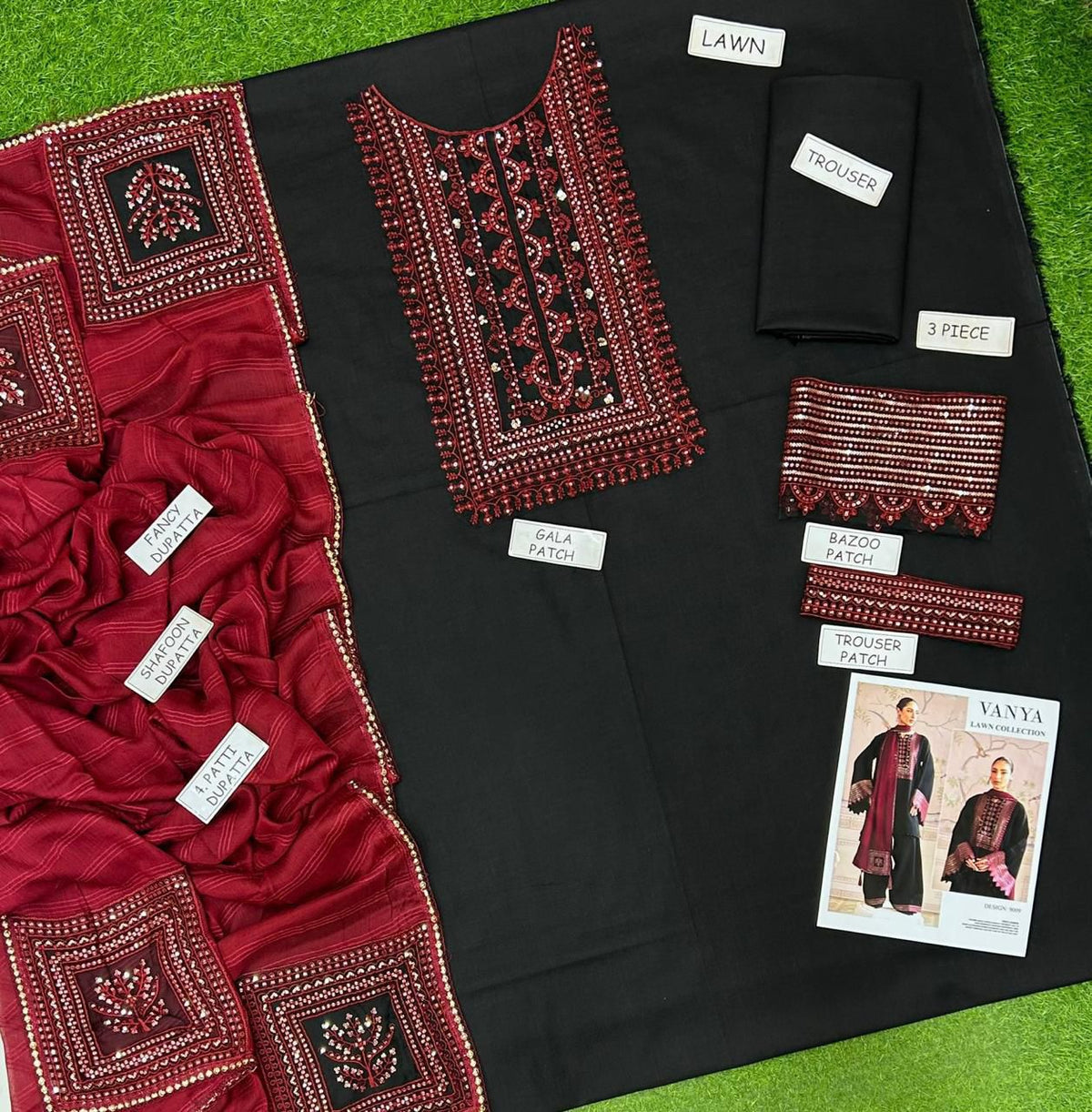 Vanya fancy  Lawn Suit 2026